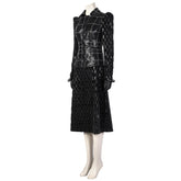 Halloweez Cruella Deville Women's Halloween Costume with Black Leather Jacket and Wig - Halloweez